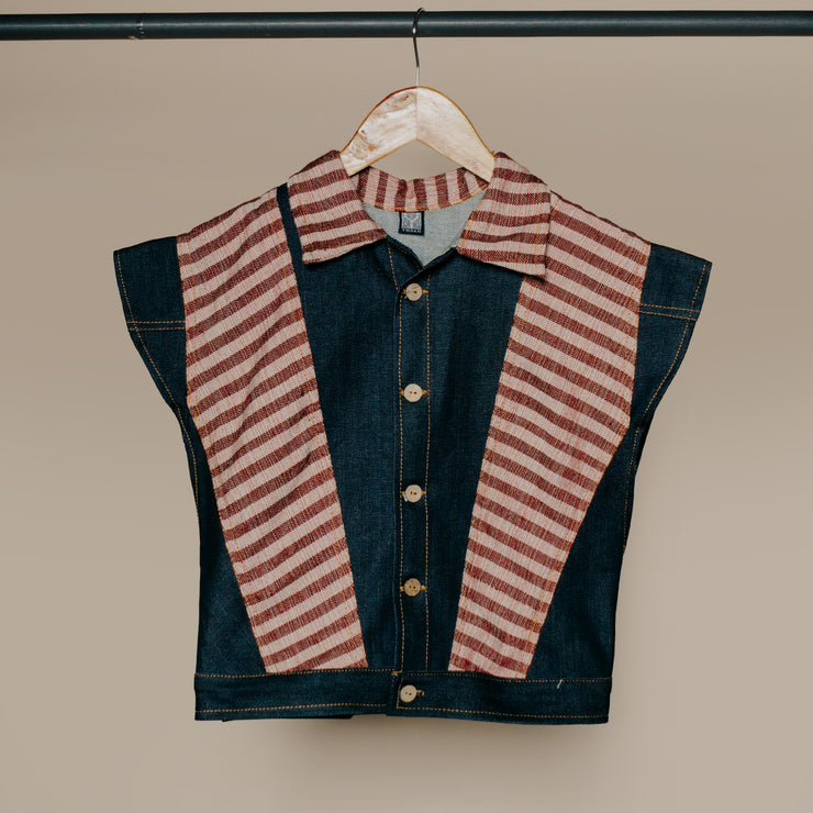 Denim Vest 0012