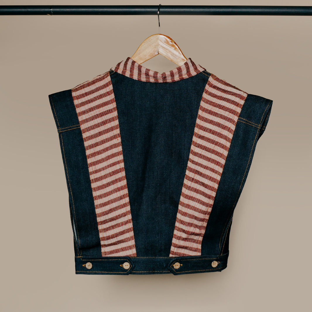 Denim Vest 0012